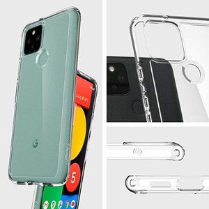 NWT Spigen Ultra Hybrid Pixel 5 Case Crystal Clear